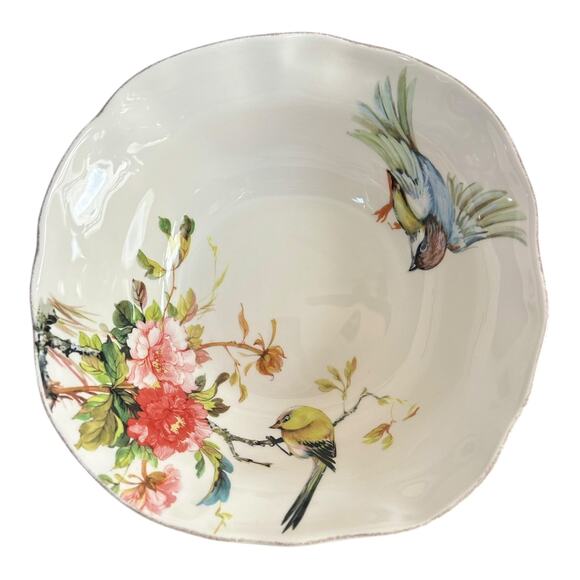 Bizzirri Ceramic Dinnerware Set of 4 Plates 2 Bowls - Picture 6 of 8